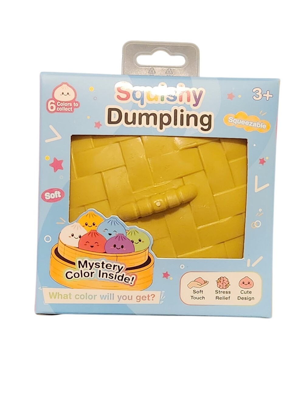 BUY NOW Squishy Dumpling Squeezable Stress Toy - Mystery